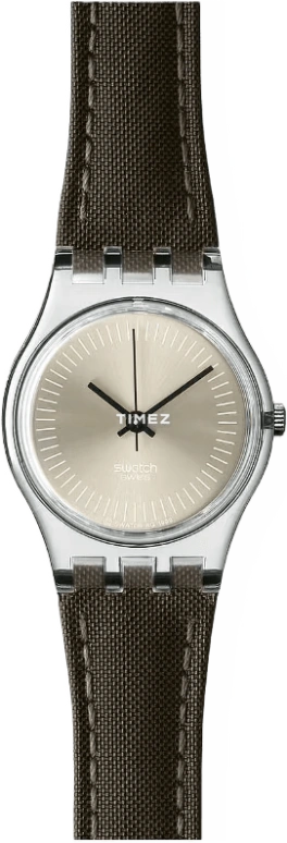 Swatch,Other 39mm,39mm,Aluminium,Grey,Quartz,Tonneau,Silver,LK184