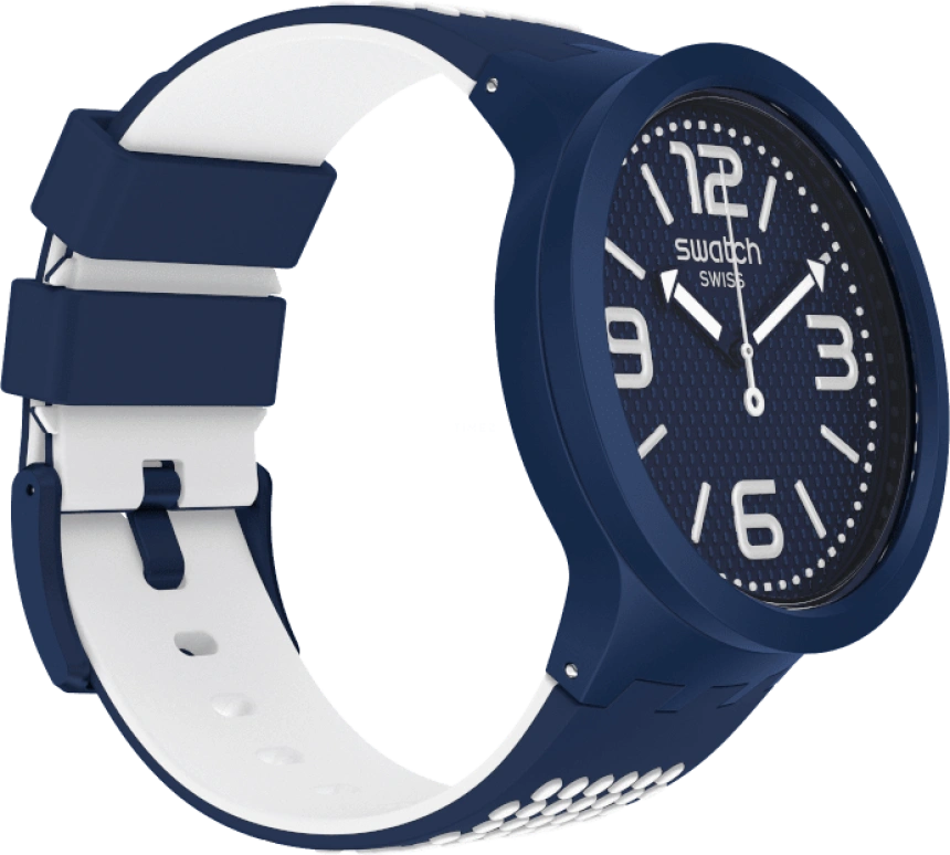 Swatch,THE BOLD 47mm,47mm,Plastic,Black,SO27N101