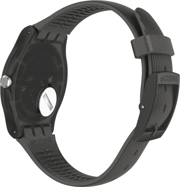 Swatch,Originals 41x47.40mm,41x47.40mm,Plastic,Black,SUOB178