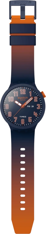 Swatch,THE BOLD 47mm,47mm,Plastic,Blue,Quartz,Date,Day,SB01S700