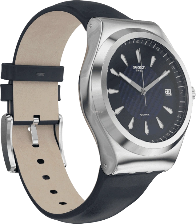 Swatch,IRONY 42mm,42mm,Stainless Steel,Open,YIS420