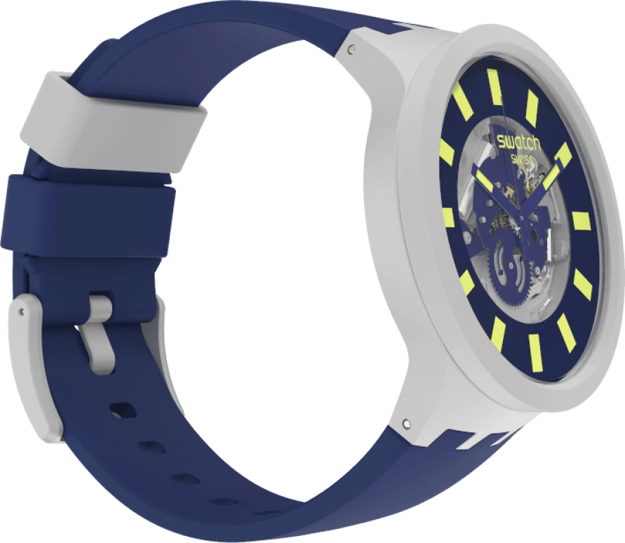 Swatch,THE BOLD 47mm,47mm,Bioceramic,Ceramic,SB03M103