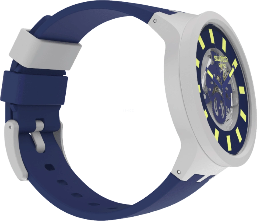 Swatch,THE BOLD 47mm,47mm,Bioceramic,Ceramic,SB03M103