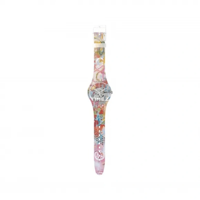 Swatch,Other 41mm,41mm,Plastic,Transparent,Quartz,Sapphire,Crystal Glass,Round,SUOK145,SUOK145-022
