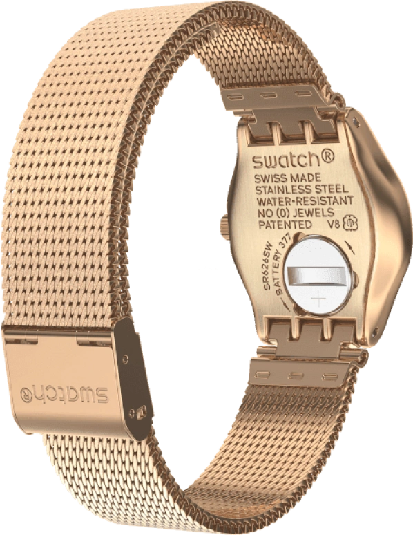 Swatch,IRONY 25x28.70mm,25x28.70mm,Rose Gold,YSG166M