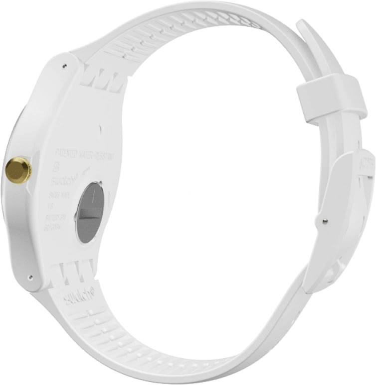Swatch,Originals 41mm,41mm,Plastic,Yellow,SUOZ148