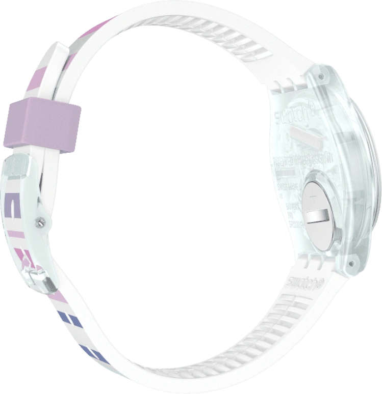 Swatch,Originals 34mm,34mm,Plastic,White,Open,GL702