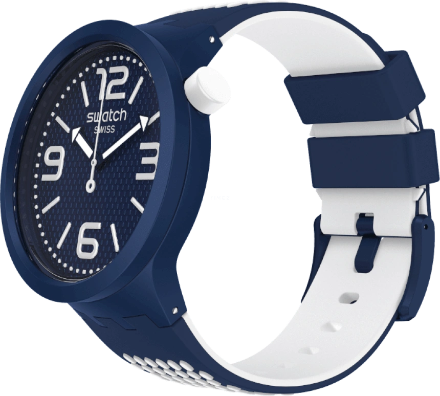 Swatch,THE BOLD 47mm,47mm,Plastic,Black,SO27N101