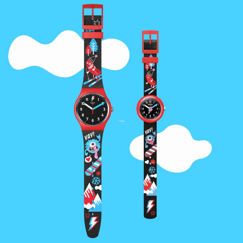 Swatch,Other 0mm,0mm,Bio-sourced,Black,Quartz,Sapphire,Crystal Glass,Round,SZS38