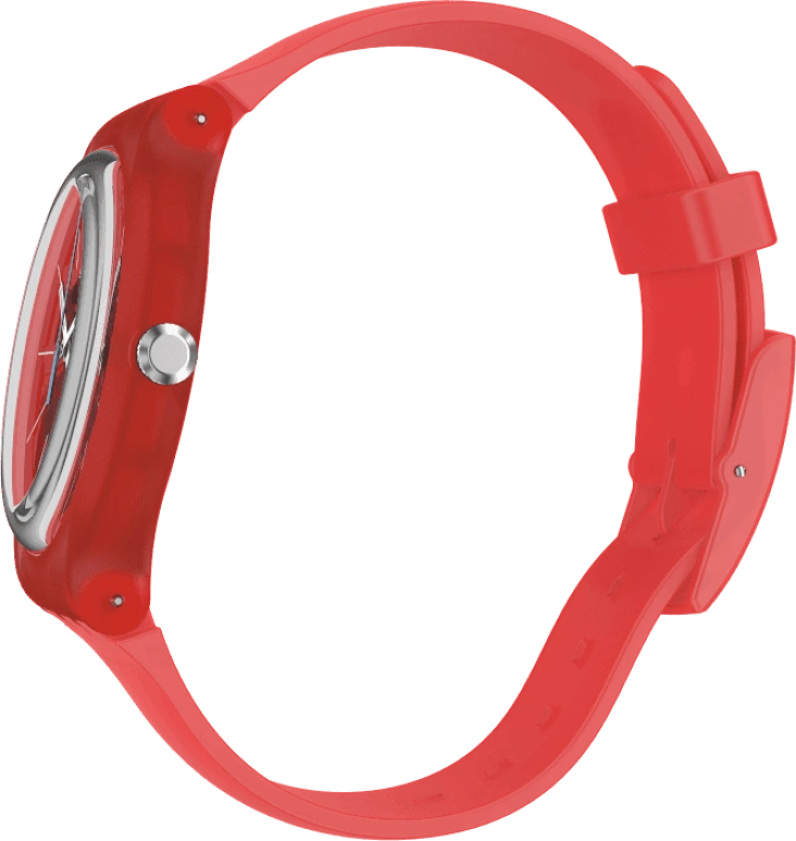 Swatch,Originals 41mm,41mm,Plastic,Red,SUOO105