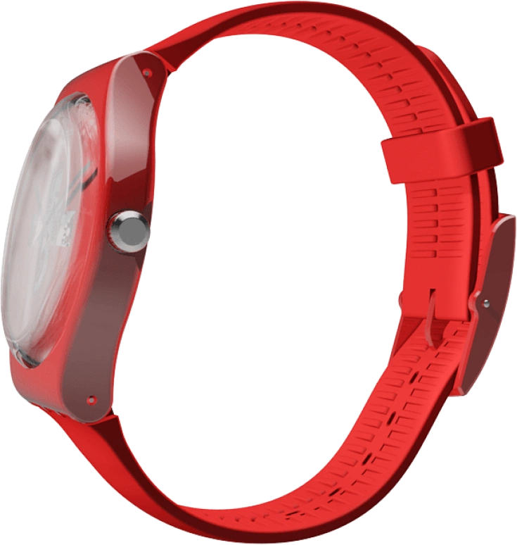 Swatch,Originals 41mm,41mm,Plastic,Red,SUOR106