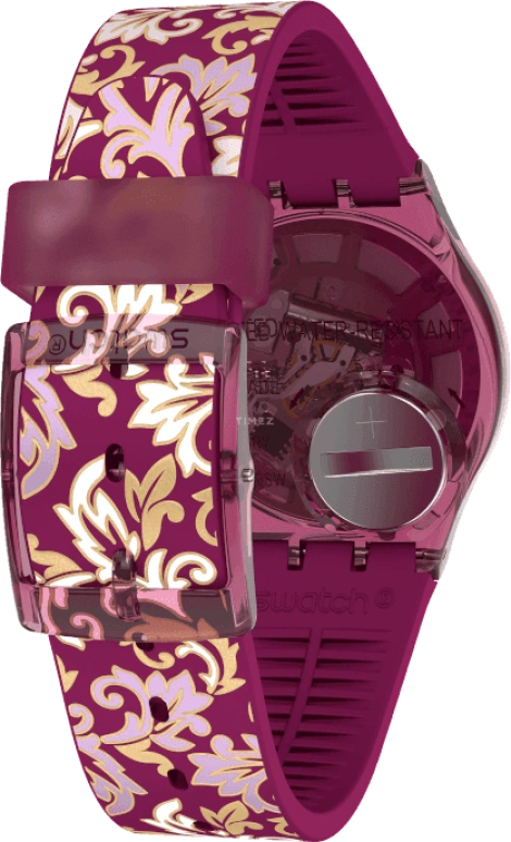 Swatch,Special Edition 34mm,34mm,Purple Red,Red,GR179