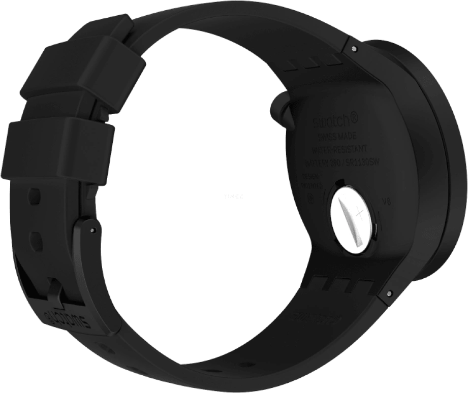 Swatch,THE BOLD 47mm,47mm,Plastic,Black,SO27Z107