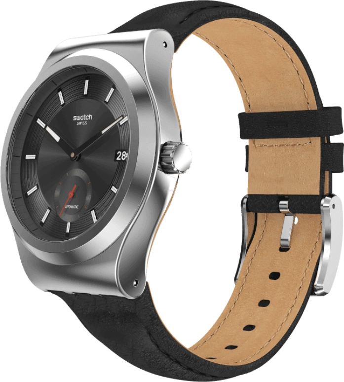 Swatch,IRONY 42mm,42mm,Black,Open,SY23S400