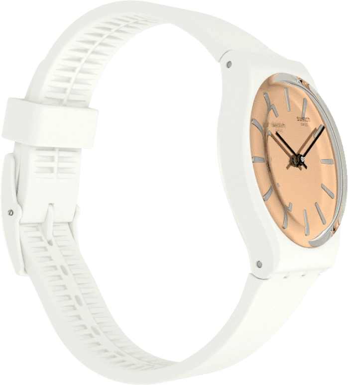 Swatch,Originals 34mm,34mm,Plastic,Gold,GW209