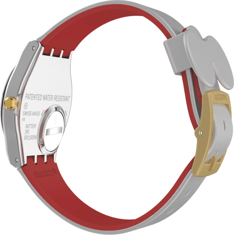 Swatch,Originals 34mm,34mm,Plastic,Sapphire,Crystal Glass,GZ327