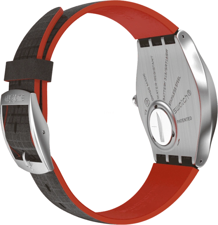 Swatch,Other ,Stainless Steel,Sapphire,Crystal Glass,SS07Z102