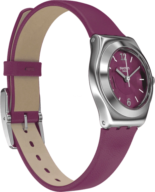 Swatch,IRONY 25mm,25mm,Red,Sapphire,Crystal Glass,YSS330