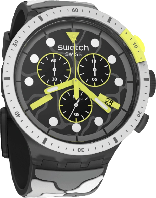 Swatch,THE BOLD 47mm,47mm,Plastic,SB02M400