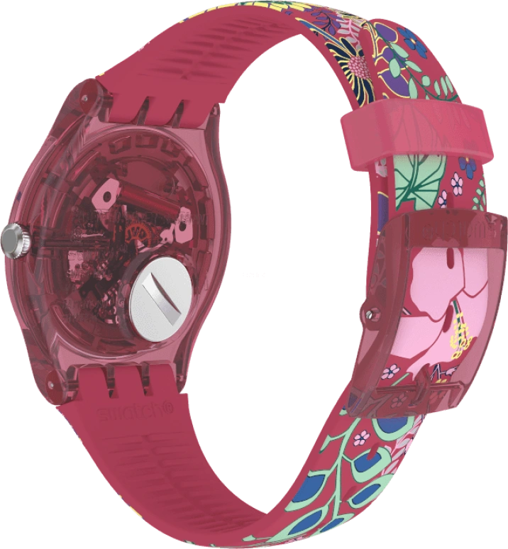 Swatch,Originals 41mm,41mm,Plastic,Pink,SUOP112