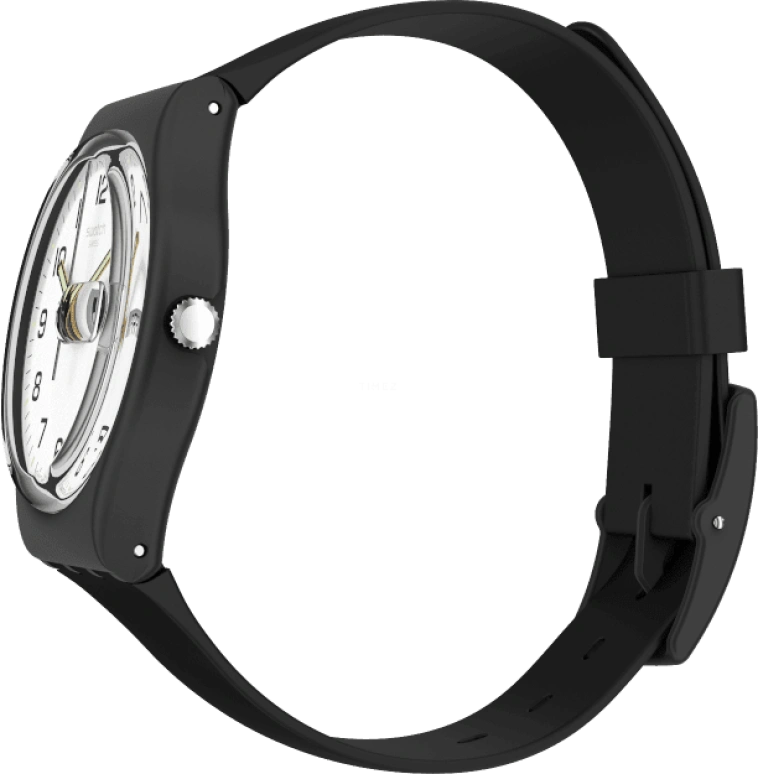 Swatch,Originals 34mm,34mm,Plastic,White,Quartz,Date,Day,GB743
