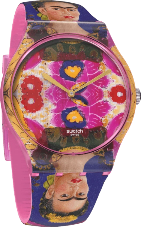 Swatch,Originals 41mm,41mm,Plastic,Multi-Color,Quartz,Sapphire,Crystal Glass,Round,SUOZ341