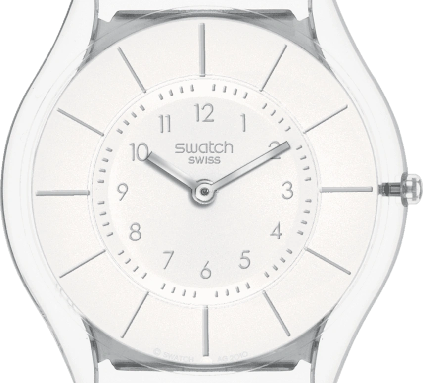 Swatch,Other 34mm,34mm,Bio-sourced,White,Quartz,Sapphire,Round,SS08K102,SS08K102-S14