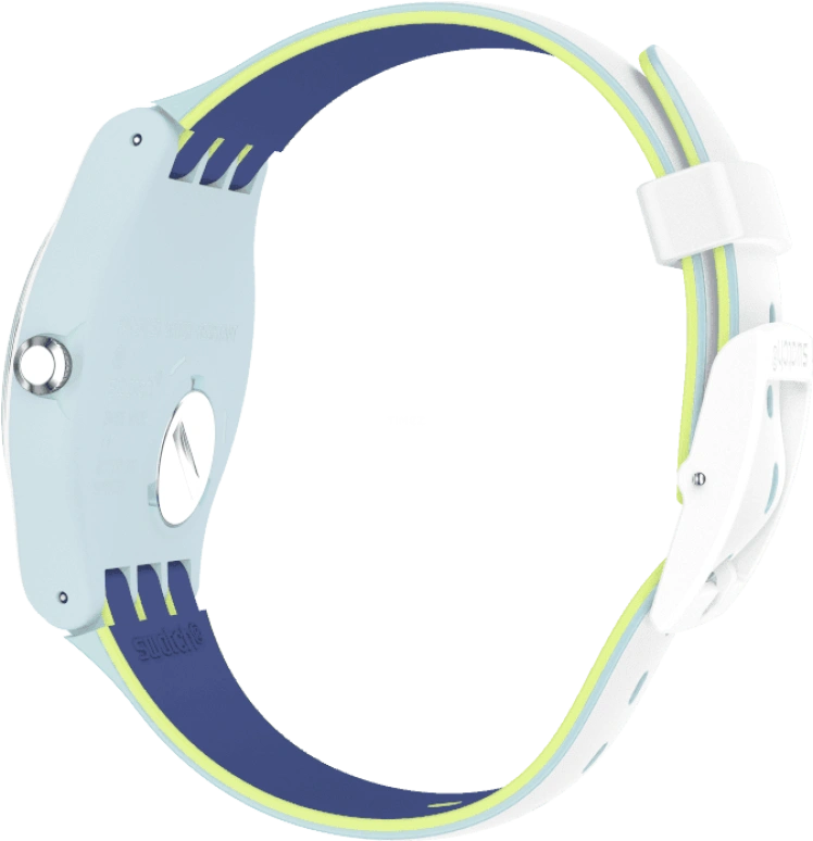 Swatch,Originals 41mm,41mm,Plastic,White,SUOS404