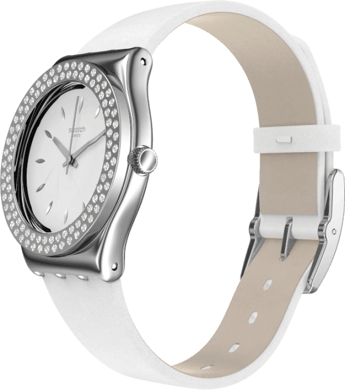 Swatch,IRONY 33mm,33mm,White,YLS217