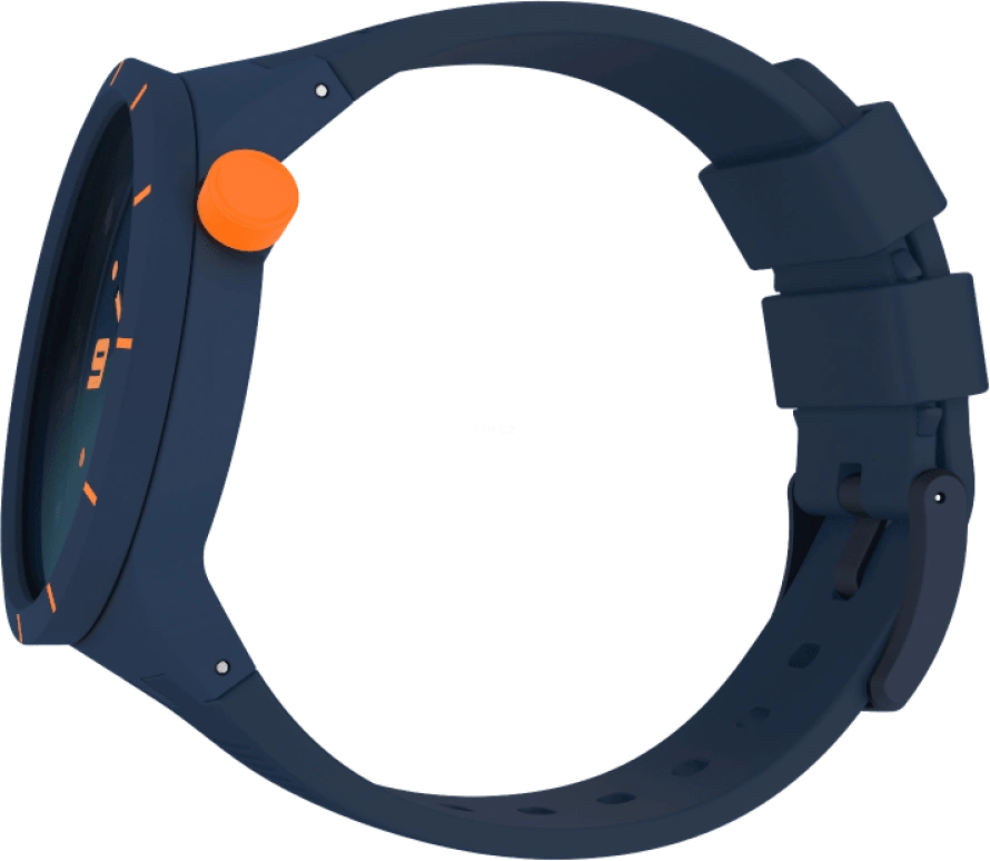 Swatch,THE BOLD 47mm,47mm,Plastic,Blue,Closed,SO27N110