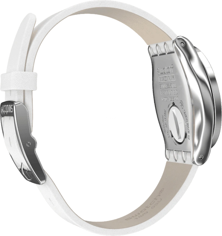 Swatch,IRONY 33mm,33mm,White,YLS217