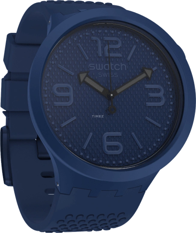 Swatch,THE BOLD 47mm,47mm,Plastic,Black,SO27N100
