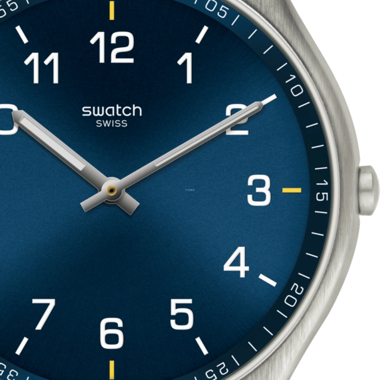Swatch,SKIN ,Stainless Steel,Blue,SS07S106G