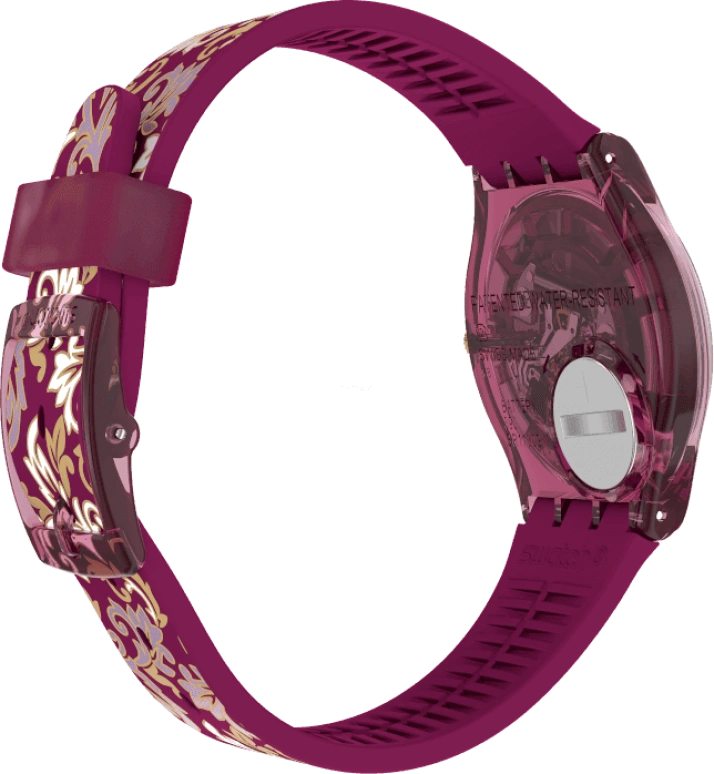 Swatch,Special Edition 34mm,34mm,Purple Red,Red,GR179