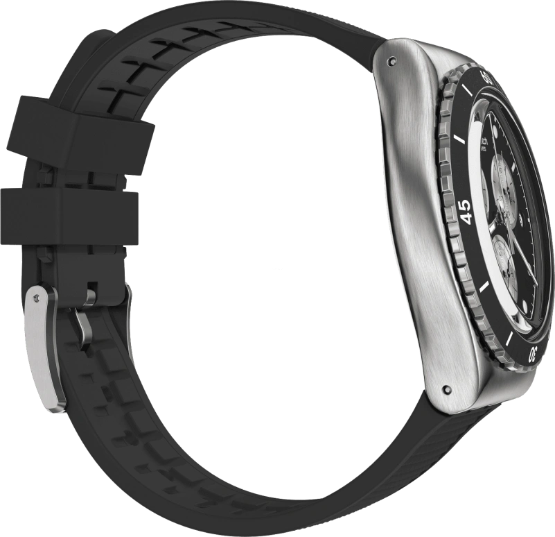Swatch,IRONY 43mm,43mm,Stainless Steel,Black,YVS487