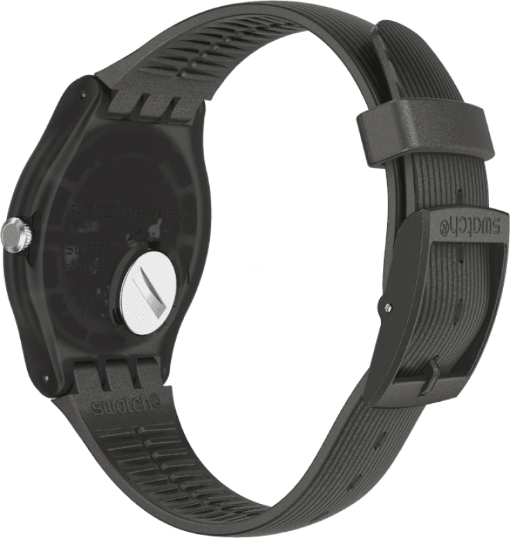 Swatch,Originals 41x47.40mm,41x47.40mm,Plastic,Black,SUOB178