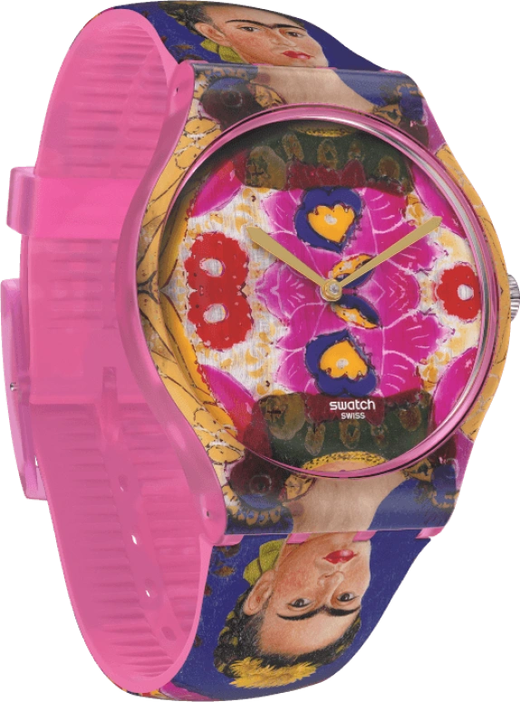 Swatch,Originals 41mm,41mm,Plastic,Multi-Color,Quartz,Sapphire,Crystal Glass,Round,SUOZ341