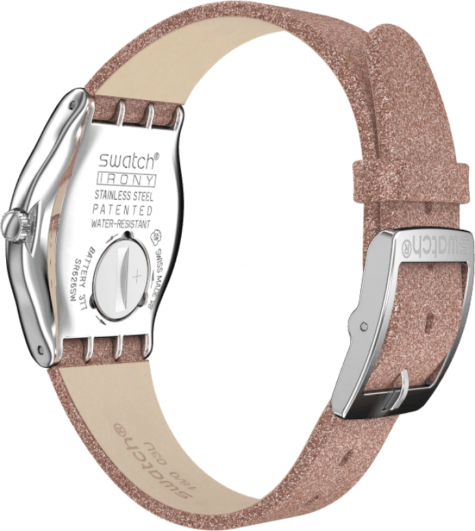 Swatch,IRONY 33x38mm,33x38mm,Coffee,Brown,YLS220