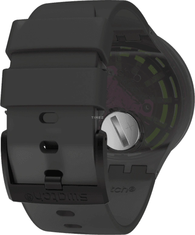 Swatch,THE BOLD 47mm,47mm,Plastic,Purple,SO27B113