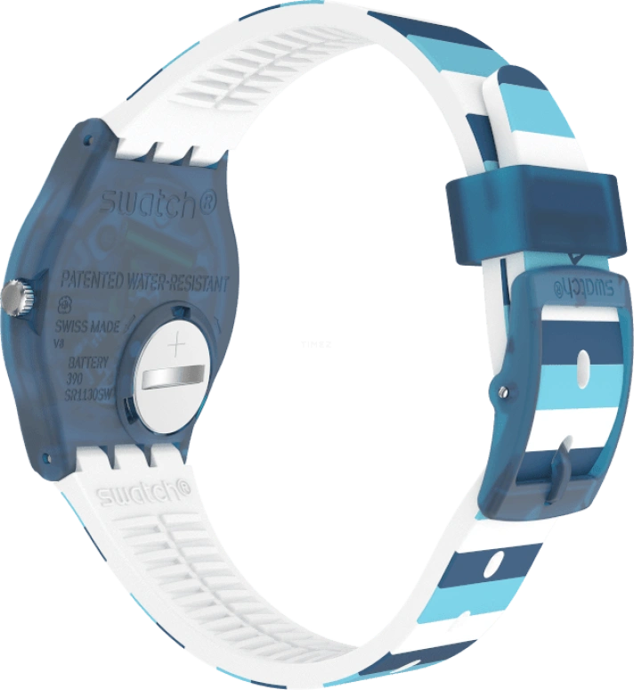 Swatch,Originals 34mm,34mm,White,Open,GN728