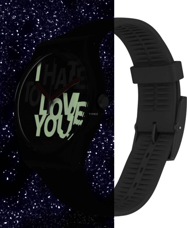 Swatch,Originals 41mm,41mm,Plastic,Black,Closed,SUOB185