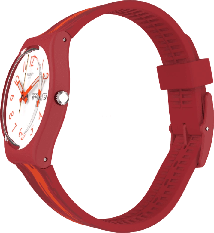 Swatch,Originals 34mm,34mm,Plastic,White,Closed,GR711