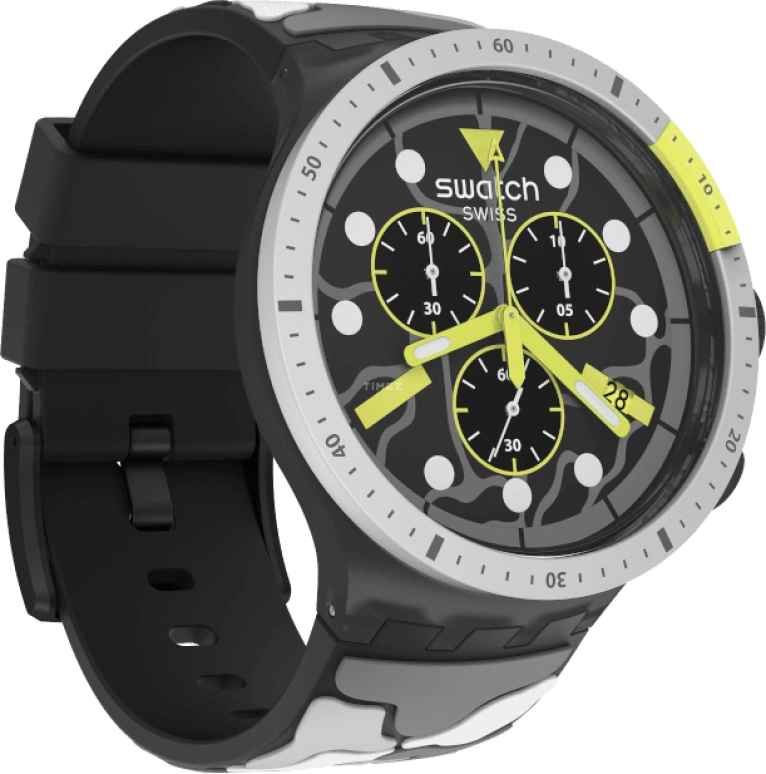 Swatch,THE BOLD 47mm,47mm,Plastic,SB02M400