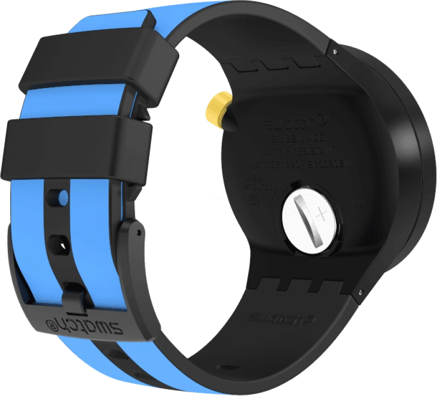 Swatch,THE BOLD 47mm,47mm,Black,SB03B108