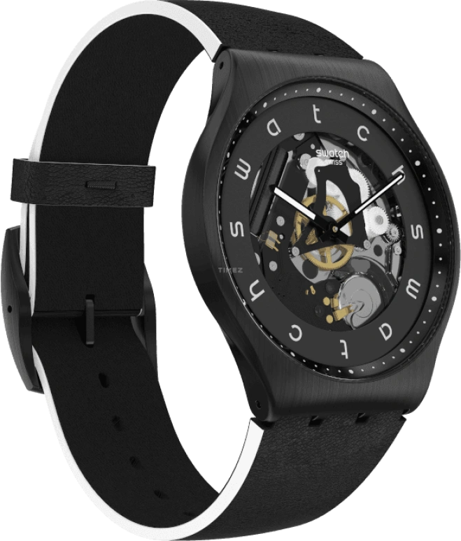 Swatch,SKIN ,Black,SS07B101