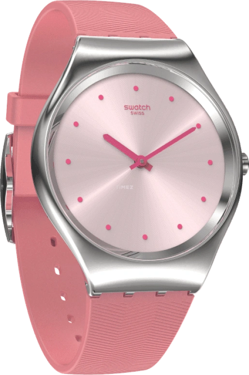 Swatch,SKIN 38mm,38mm,Pink,SYXS135