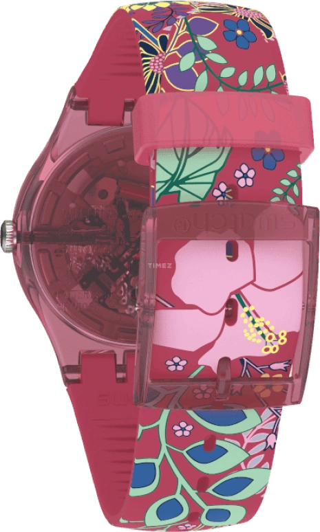 Swatch,Originals 41mm,41mm,Plastic,Pink,SUOP112