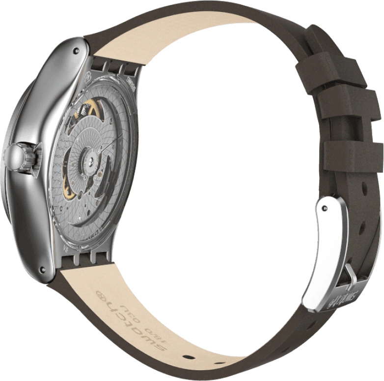 Swatch,IRONY 42mm,42mm,Blue,Open,YIZ405