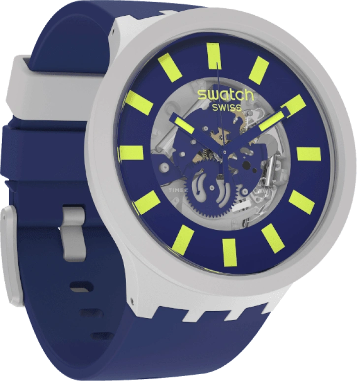 Swatch,THE BOLD 47mm,47mm,Bioceramic,Ceramic,SB03M103
