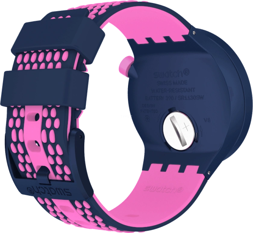 Swatch,THE BOLD 47mm,47mm,Plastic,Black,SO27N103